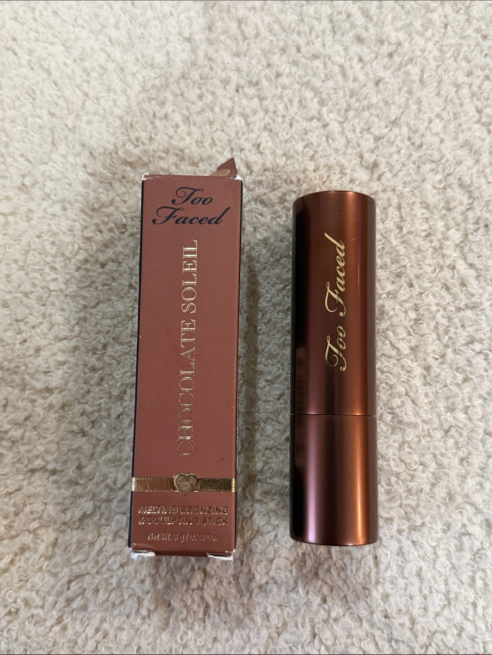 Too Faced Chocolate Soleil Bronzing Stick - Milk Chocolate BNIB